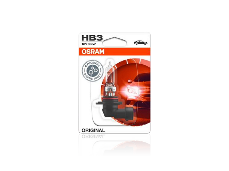 OSRAM ORIGINAL Izzó, távfényszóró HB3, 60W, 12V